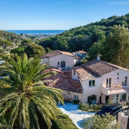 Villa Twin Luxurious 8 Bedroom Pool In Vallauris